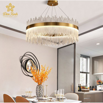 Đèn Thả Pha Lê Vương Miệng 1502