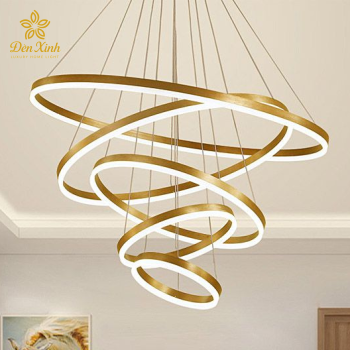 Đèn Thả 5 Vòng Led