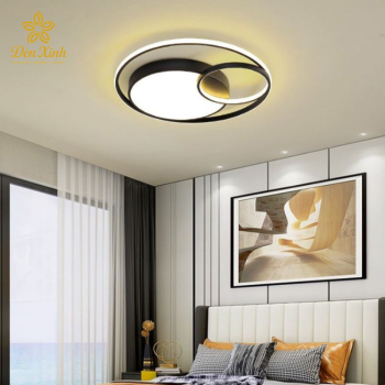 Đèn Ốp Trần Trắng Đen 581/500