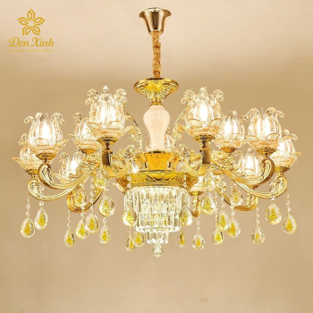 Đèn Chùm Pha Lê Tân Cổ Điển 461/15