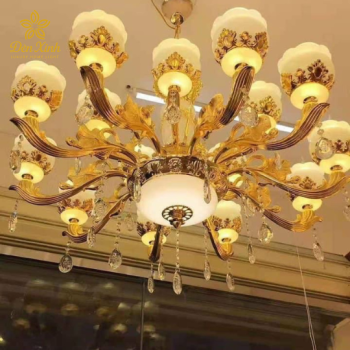 Đèn Chùm Pha Lê Tân Cổ Điển 912/15