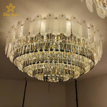 Đèn Ốp Trần Pha Lê OPLH8717