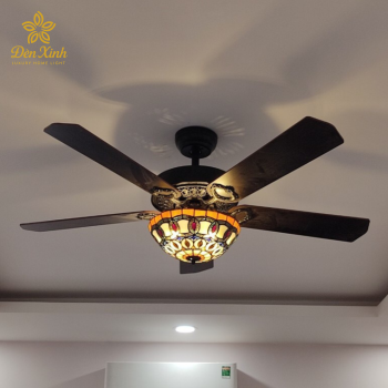 Quạt Đèn Trang Trí QDT5216