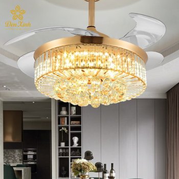 Quạt Đèn Trang Trí QDT4240