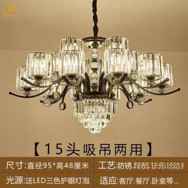 Đèn Chùm Pha Lê 205/15