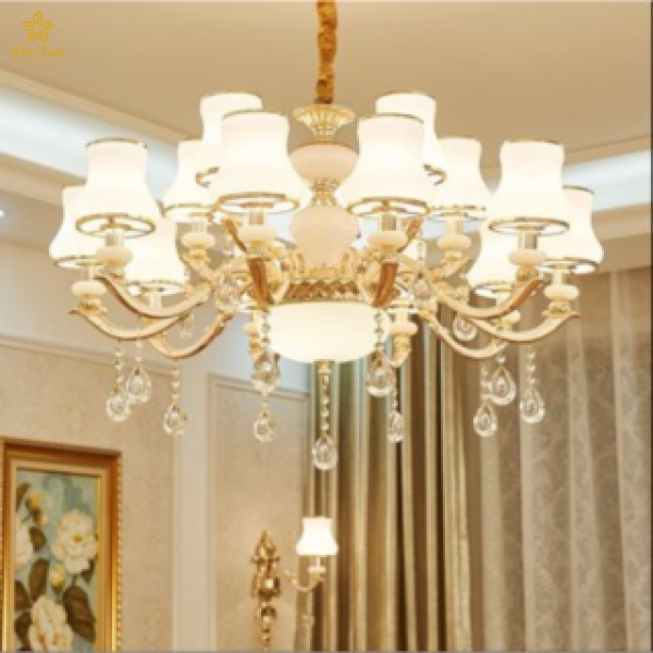 Đèn Chùm Pha Lê Tân Cổ Điển 700/15
