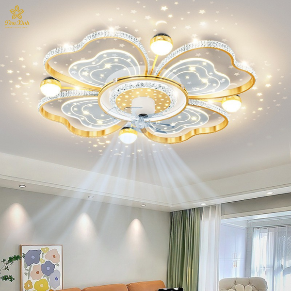 Quạt Ốp Trần Đèn HT213