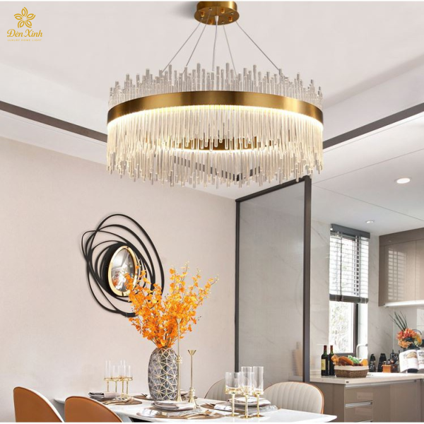 Đèn Thả Pha Lê Vương Miệng 1502