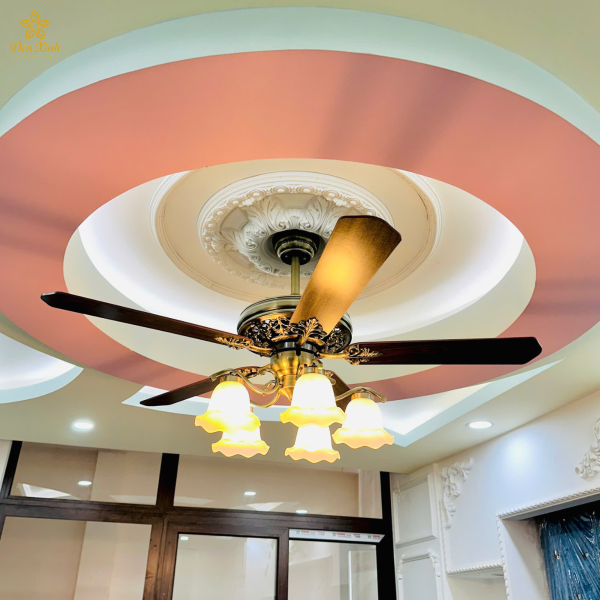 Quạt Đèn Trang Trí QDT5213