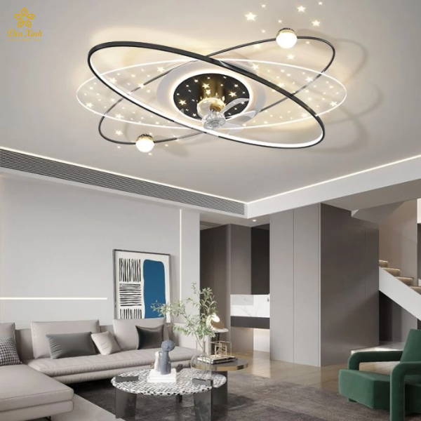 Quạt Ốp Trần Đèn HT218