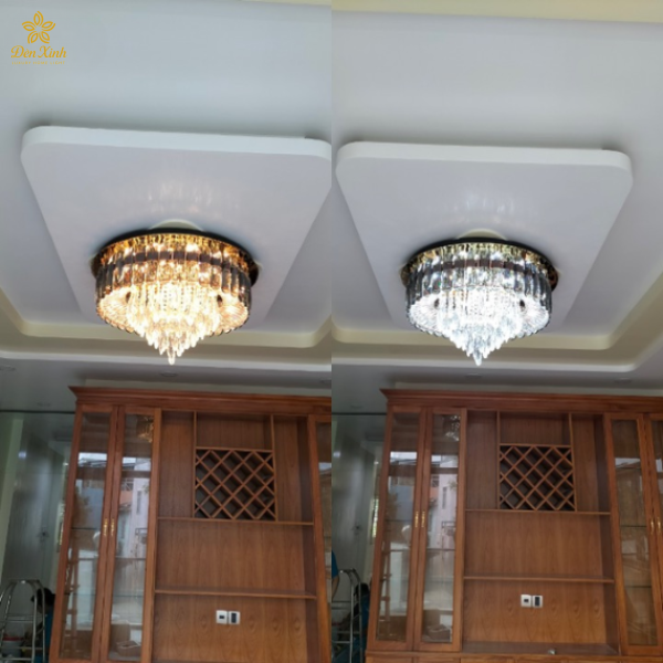 Đèn Ốp Trần Pha Lê OTPL8137