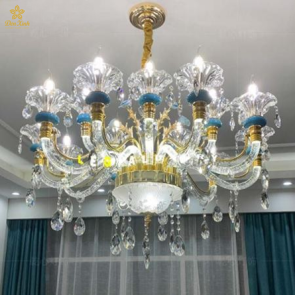 Đèn Chùm Pha Lê Tân Cổ Điển 619