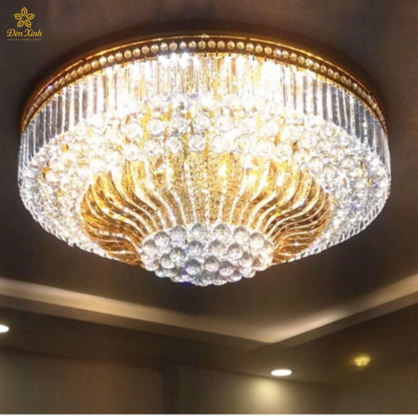 Đèn Ốp Trần Pha Lê 305/800