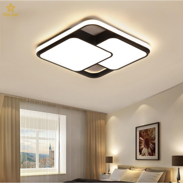 Đèn Ốp Trần Trắng Đen 579/500
