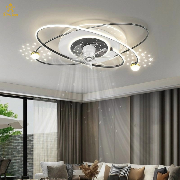 Quạt Ốp Trần Đèn HT218