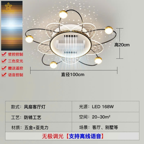 Quạt Đèn Không Cánh H101