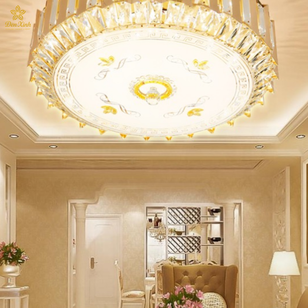 Đèn Ốp Trần Pha Lê OPLH131