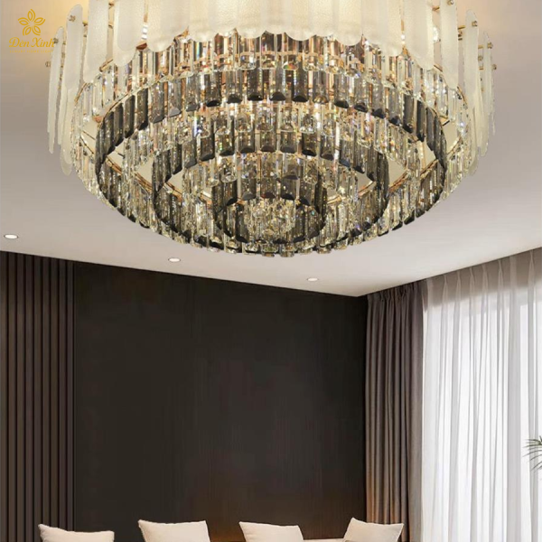 Đèn Ốp Trần Pha Lê OPLH8717