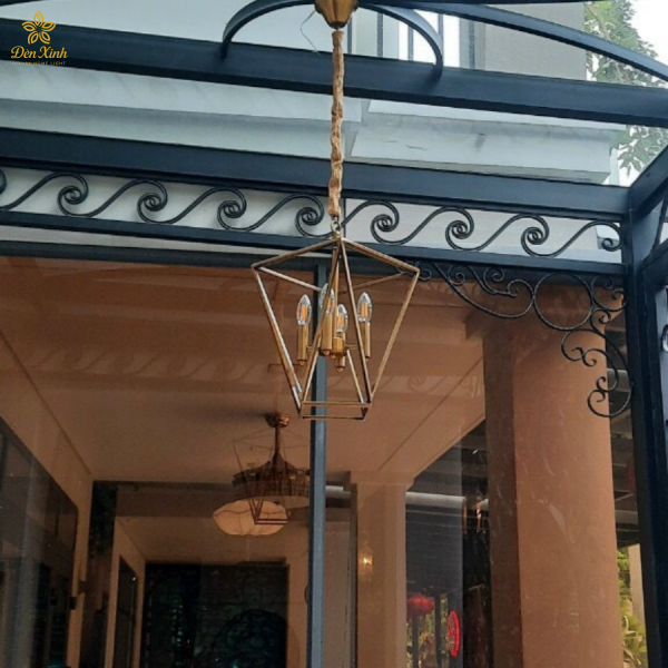 Đèn Thả Đồng TD04