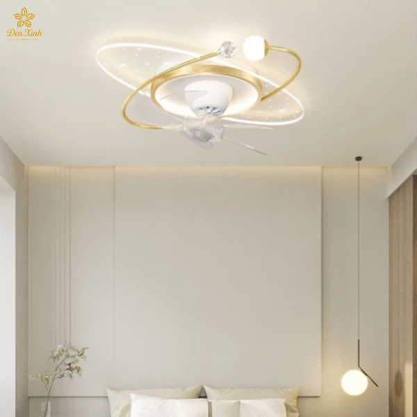 Quạt Ốp Trần Đèn HT212
