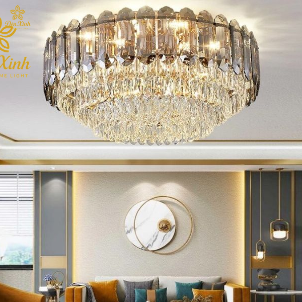 Đèn Ốp Trần Pha Lê 418