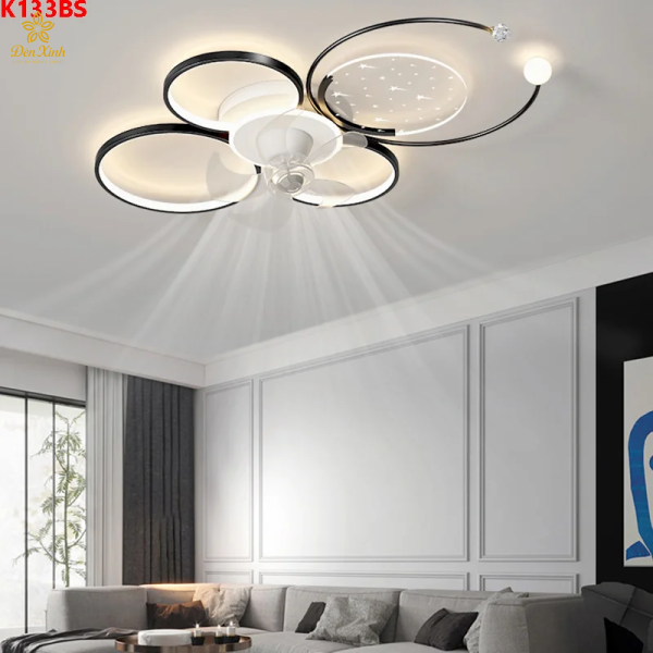Quạt Ốp Trần Đèn DT216