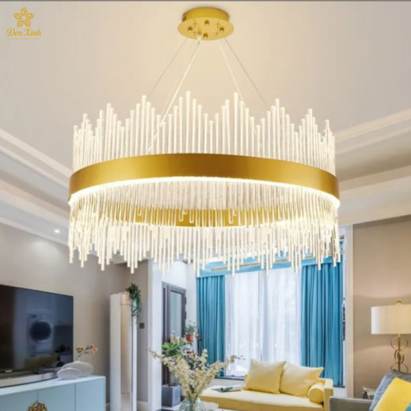 Đèn Thả Pha Lê Vương Miệng 1502