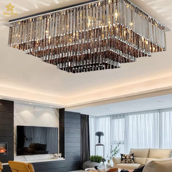 Đèn Ốp Trần Pha Lê OPLH3508