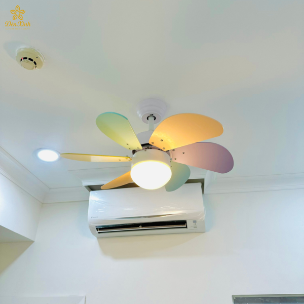 Quạt Đèn Trang Trí QDT1096