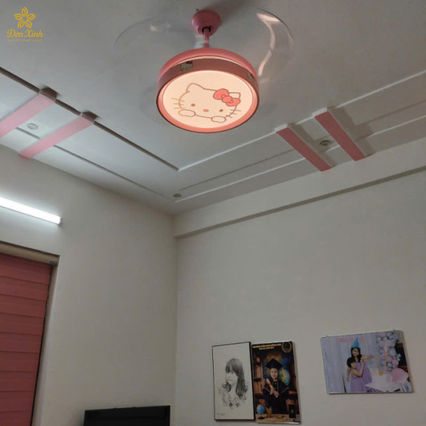 Quạt Đèn Trang Trí QDT2795