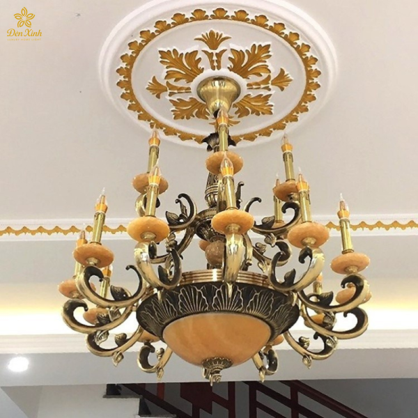 Đèn Chùm Tân Cổ Điển Đồng 816/18