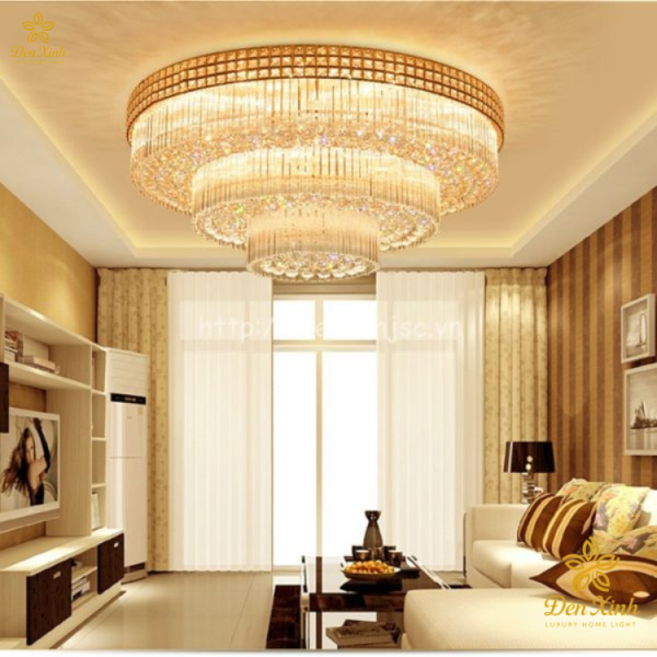 Đèn Ốp Trần Pha Lê 416/800