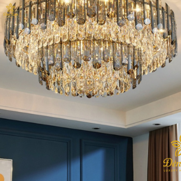 Đèn Ốp Trần Pha Lê 418