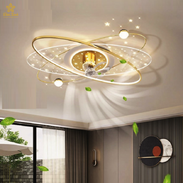 Quạt Ốp Trần Đèn HT218