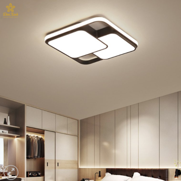Đèn Ốp Trần Trắng Đen 579/500