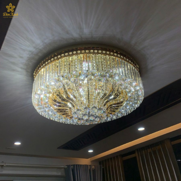Đèn Ốp Trần Pha Lê 305/800