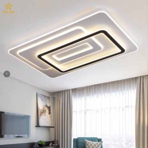 Dèn Ốp Trần Chữ Nhật 302/110