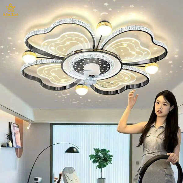 Quạt Ốp Trần Đèn HT213