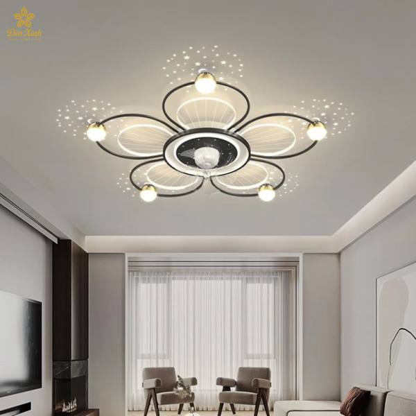 Quạt Ốp Trần Đèn HT215
