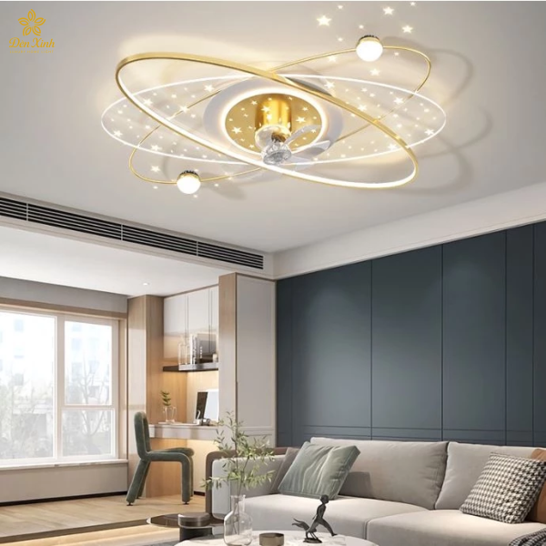 Quạt Ốp Trần Đèn HT218