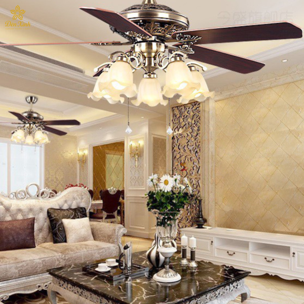Quạt Đèn Trang Trí QDT5213