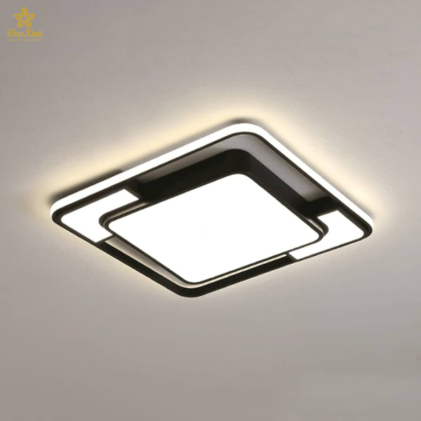 Đèn Ốp Trần Trắng Đen 580/500