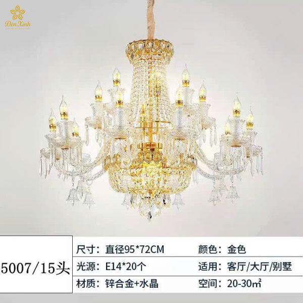 Đèn Chùm Pha Lê 5007