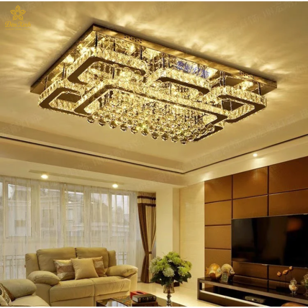 Đèn Ốp Trần Pha Lê OTPL40404