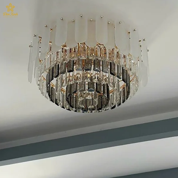 Đèn Ốp Trần Pha Lê OPLH8717
