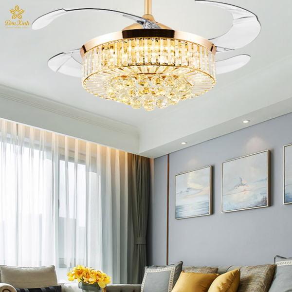 Quạt Đèn Trang Trí QDT4240