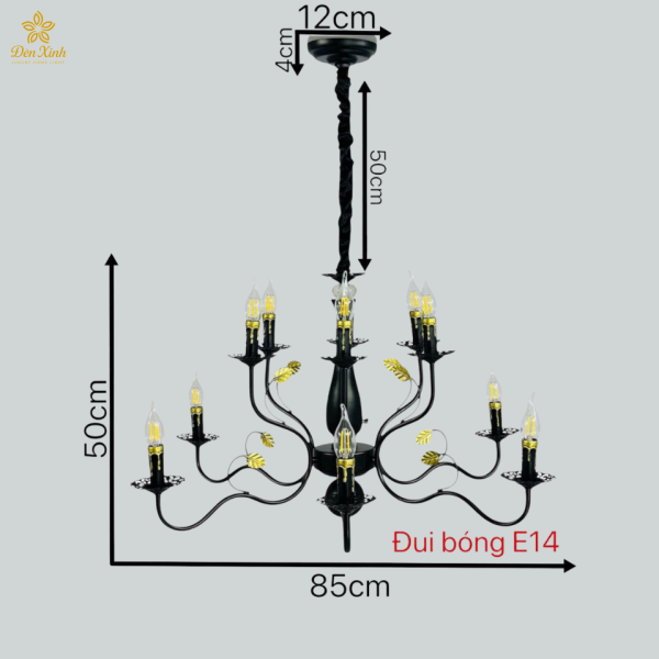 Đèn Chùm Hiện Đại DC14