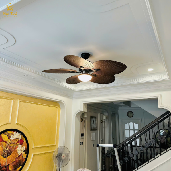 Quạt Đèn Trang Trí QDT4808
