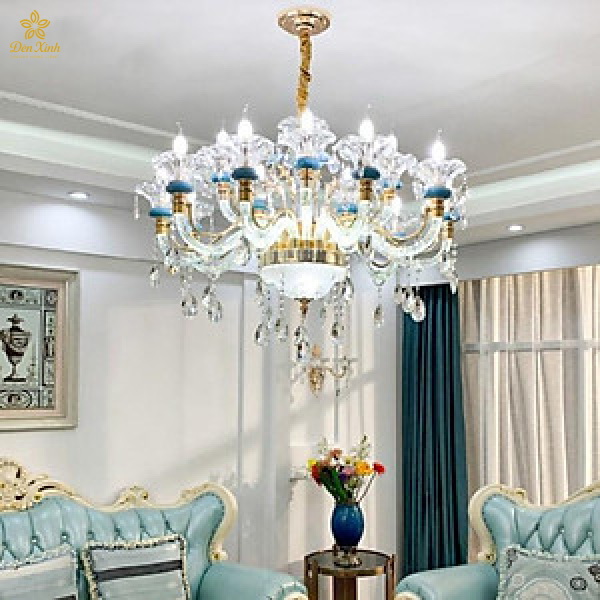 Đèn Chùm Pha Lê Tân Cổ Điển 619