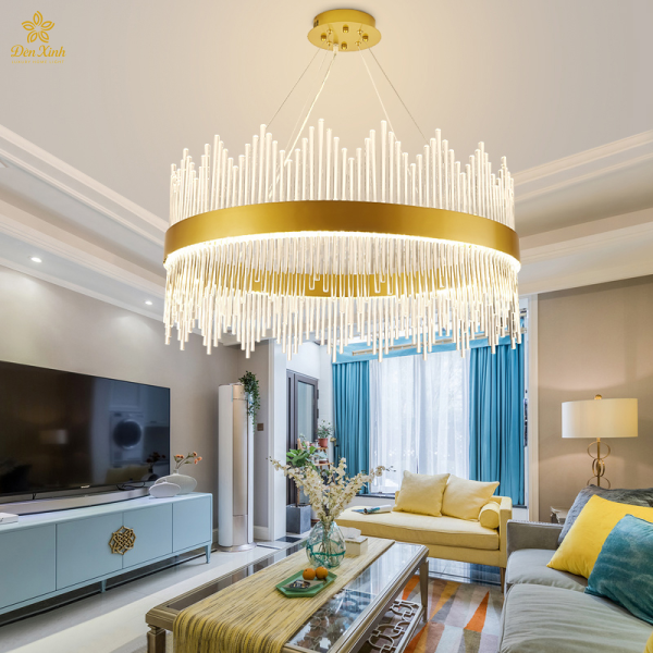 Đèn Thả Pha Lê Vương Miệng 1502